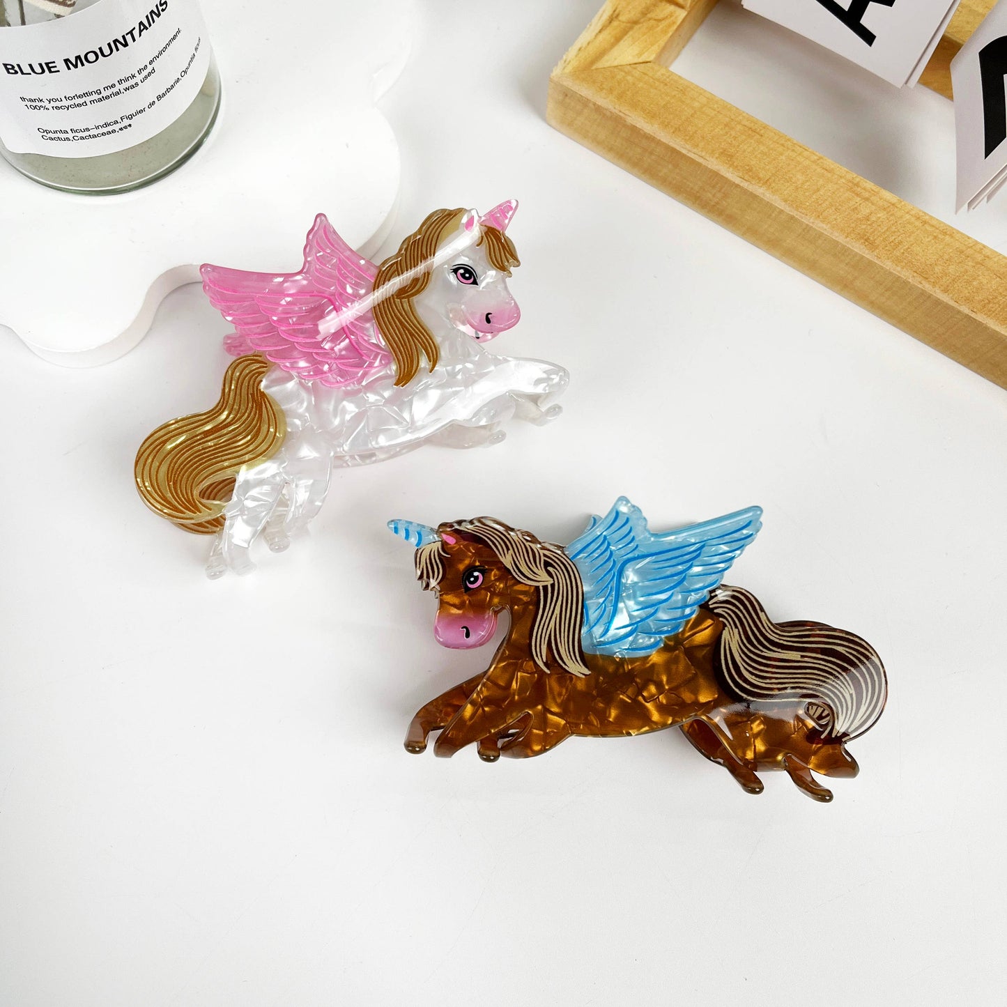 Lovely Unicorn Hair Claw Clip