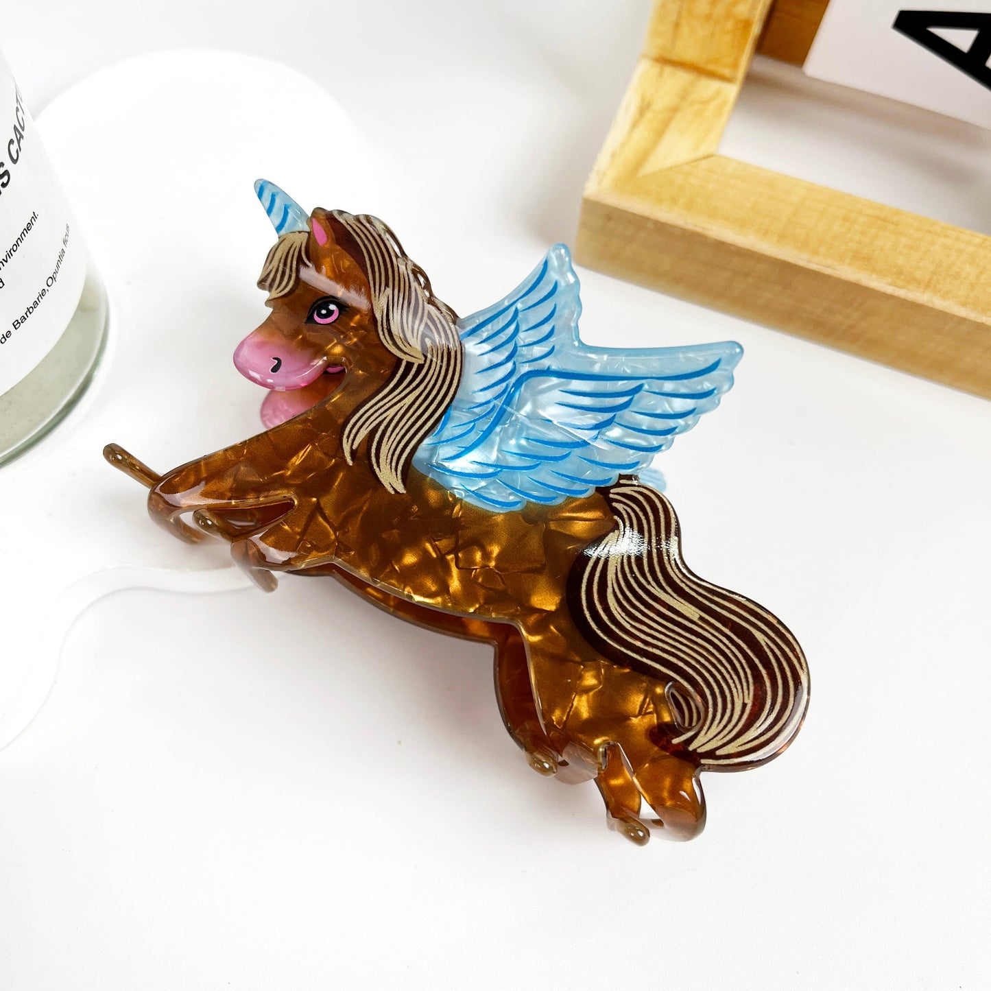 Lovely Unicorn Hair Claw Clip