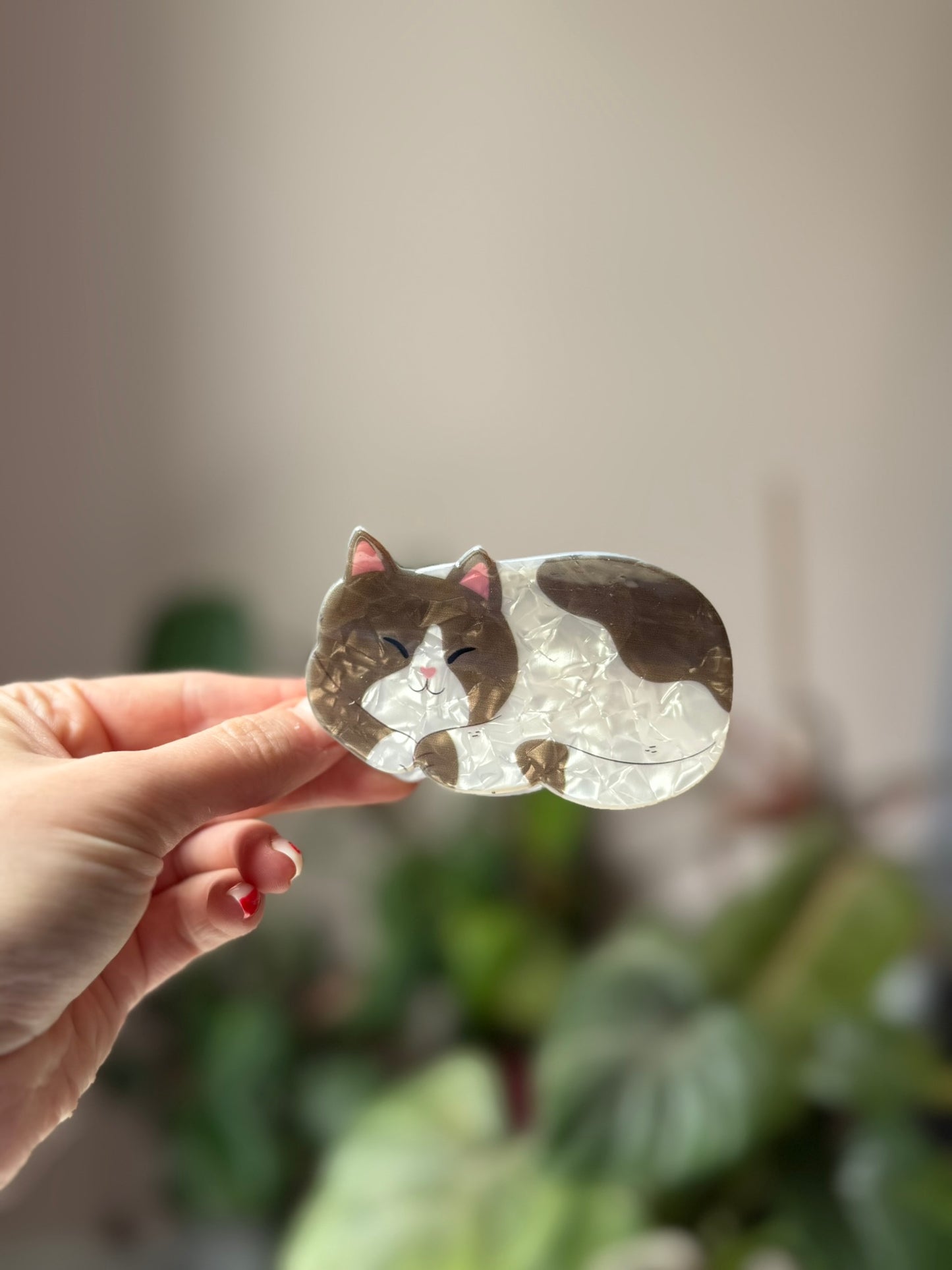 Shimmer Lap Cat Claw Clips