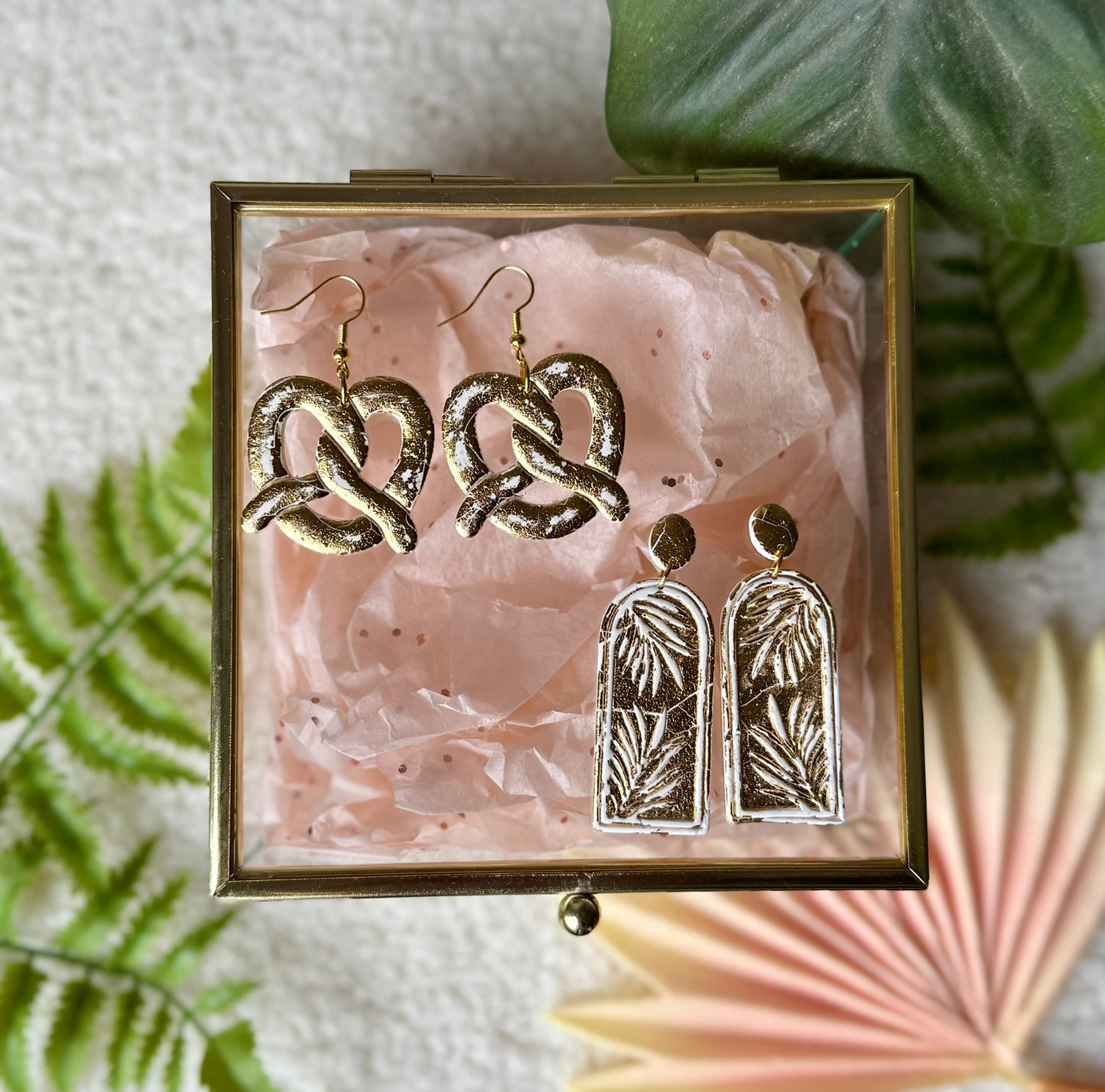 Rustic Gold Dangles