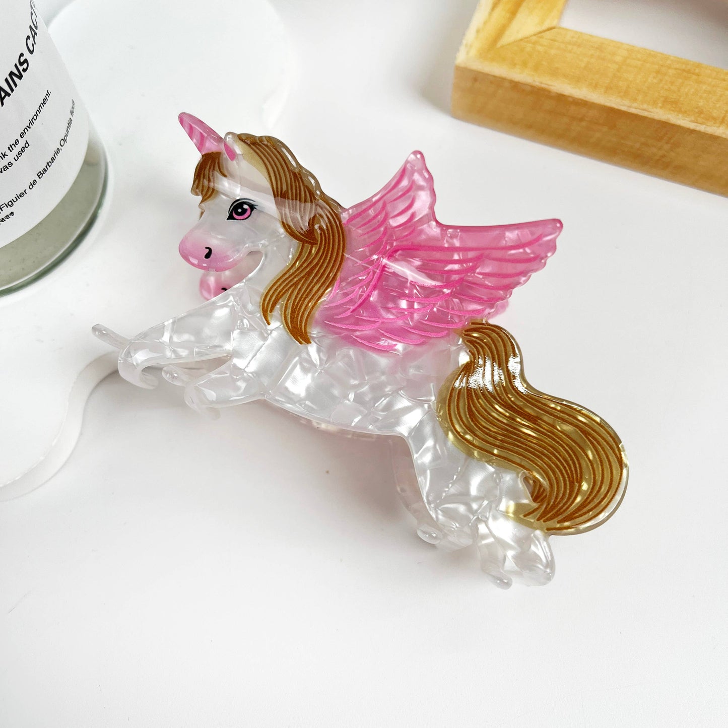 Lovely Unicorn Hair Claw Clip