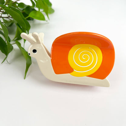 Snail Hair Claw Clip