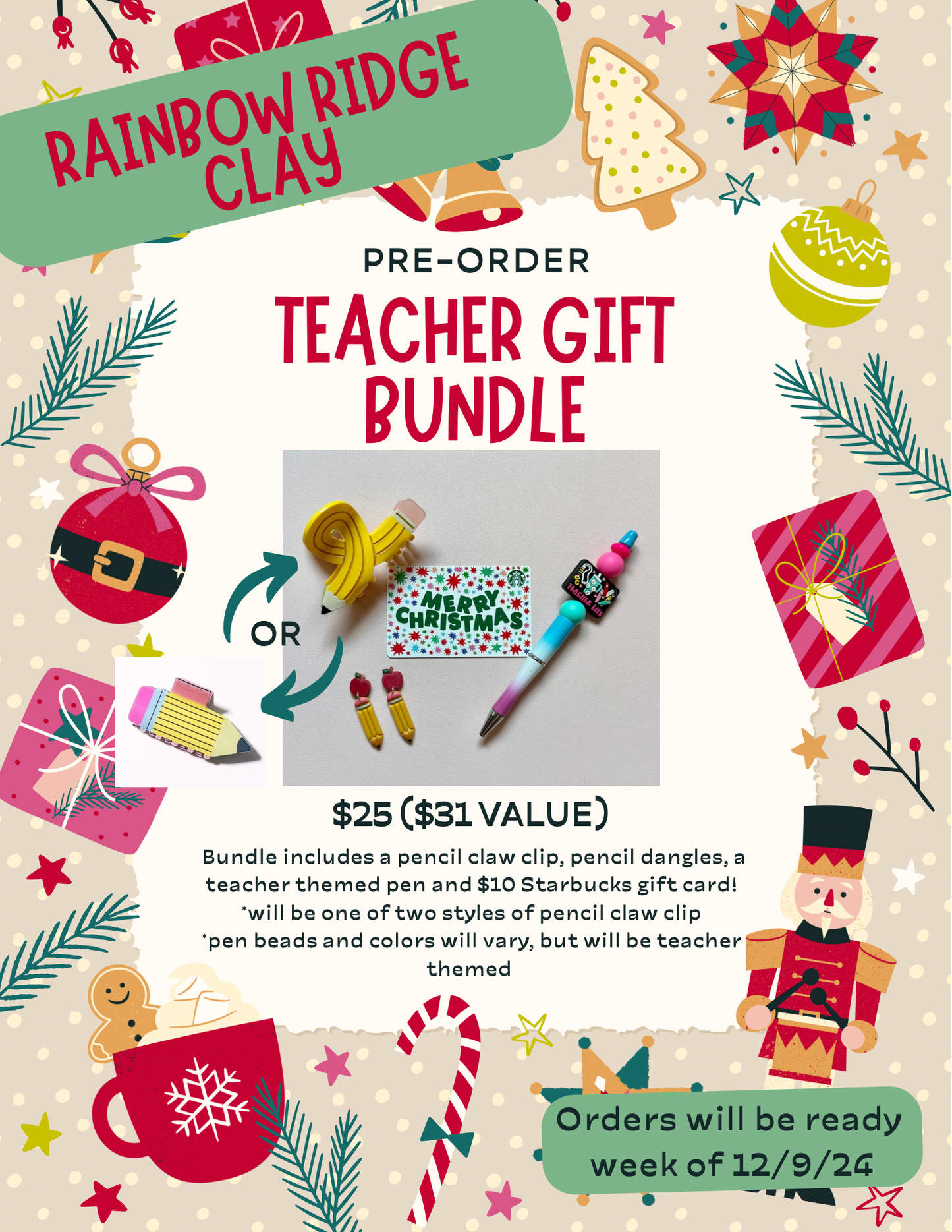 Pre-Order Teacher Gift Bundle