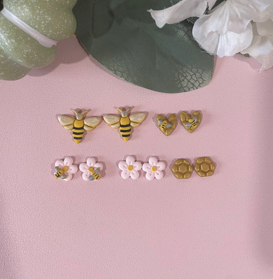 Buzy Bee Studs