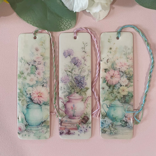 Garden Tea Bookmarks