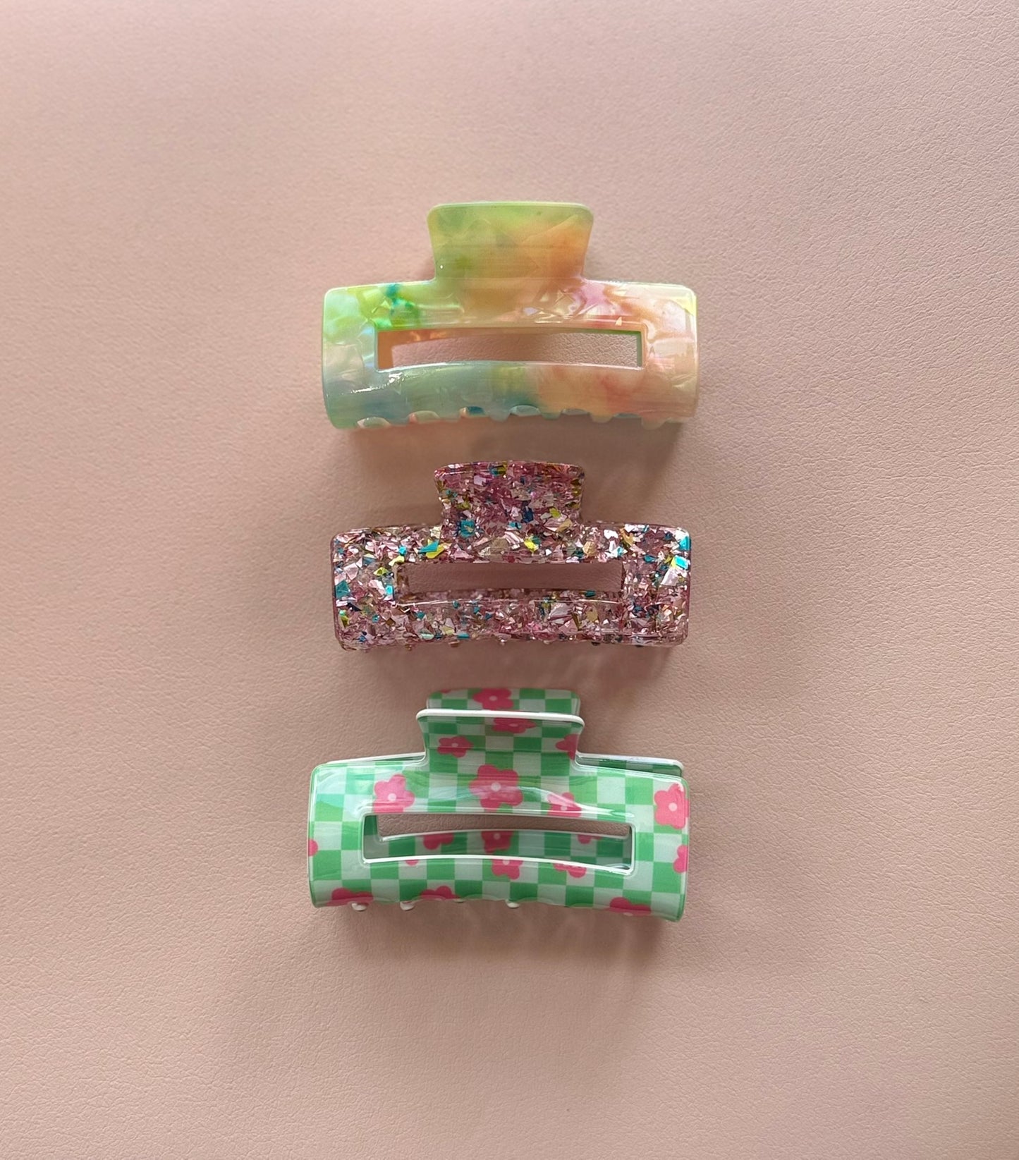 Spring Fun Claw Clips