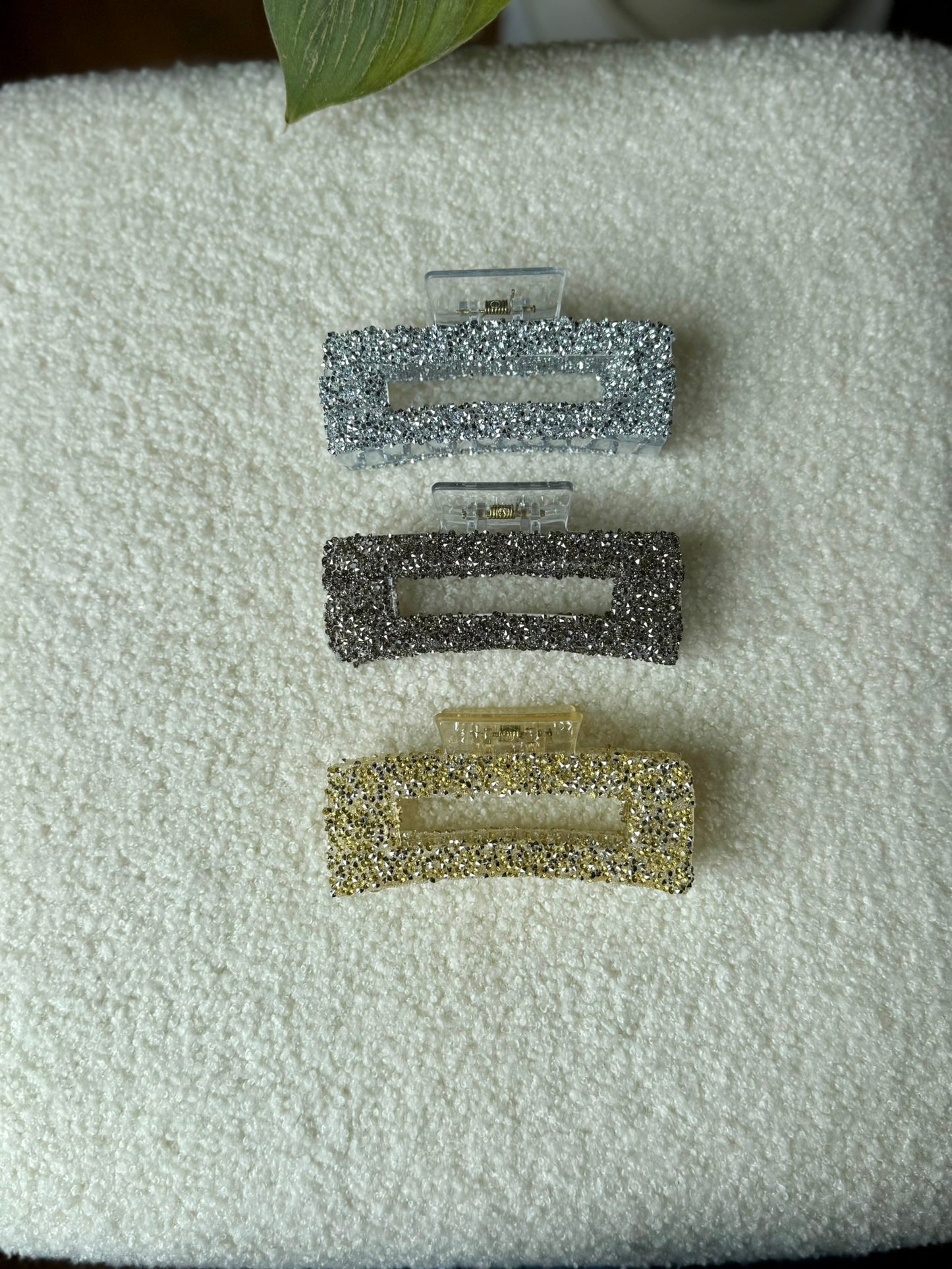 Crystal Claw Clips