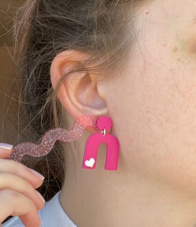 I Pink I'm in Love Dangles