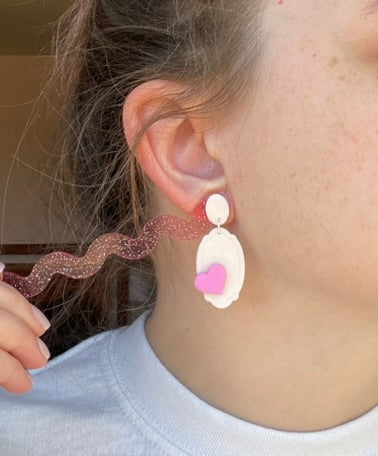 I Pink I'm in Love Dangles