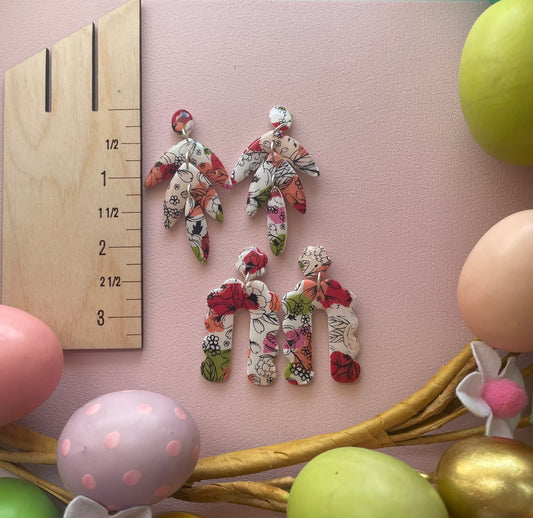 Spring Flower Dangles